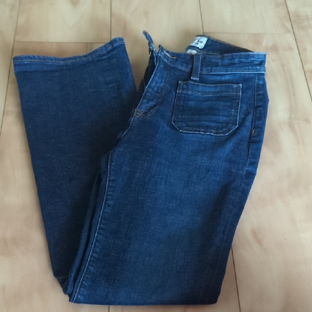 J. Crew Dark Blue Straight Leg Jeans